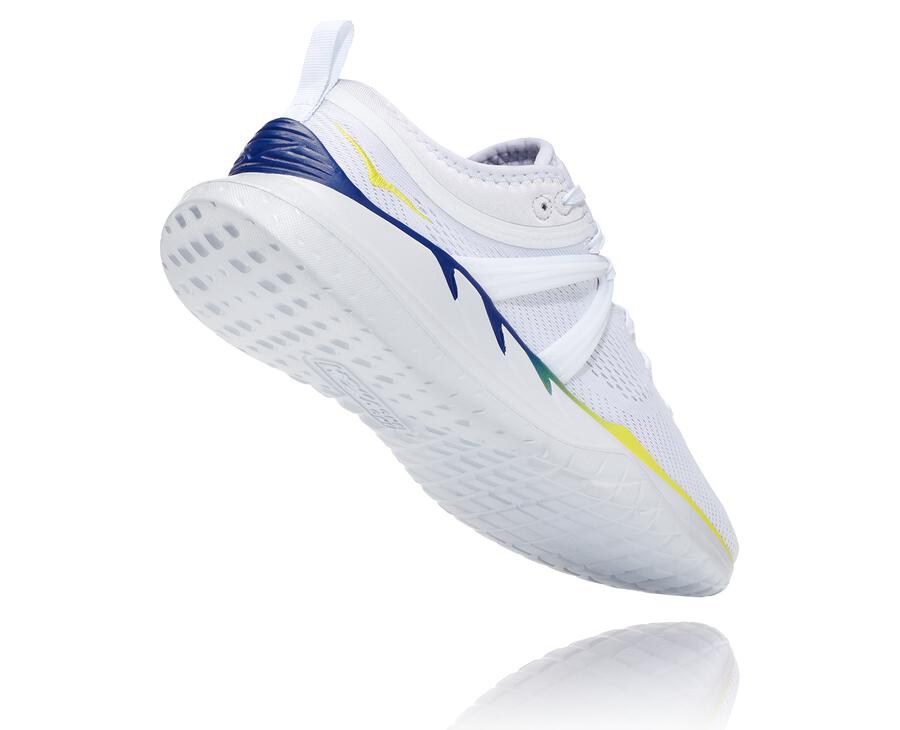 Hoka One One Womens Running Shoes - Tivra - White - AWHN52381